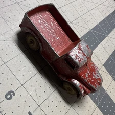 1930s Tommy Toy 4" Red Beer Truck VTG Barclay Slush Mold