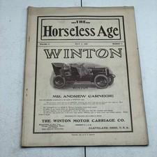 The Horseless Age - Antique Car Magazine May 3 1905 Volume 15 No. 18