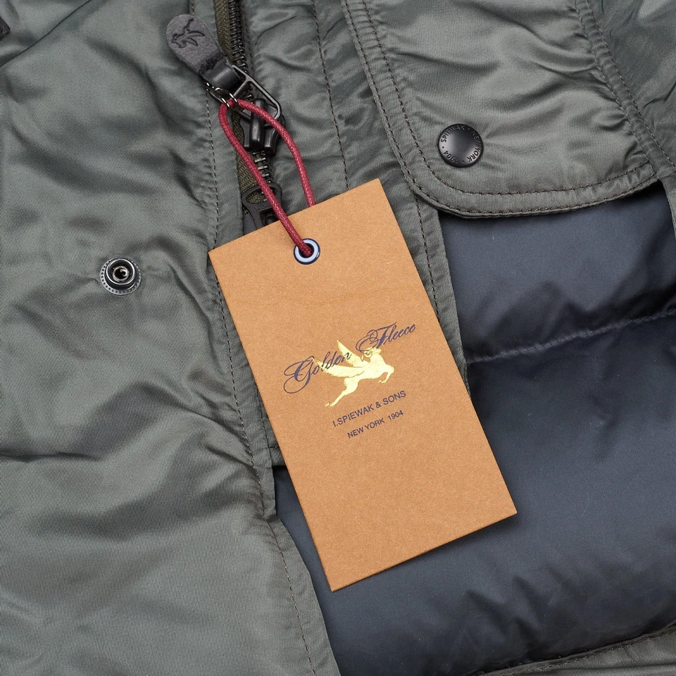 Rare SPIEWAK & SONS Golden Fleece N3-B USA Down Parka NEW US L Slim Fit - Image 4 of 4
