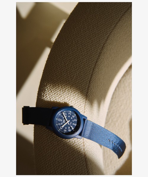 TIMEX Camper 34mm olive black blue Second generation UNISEX