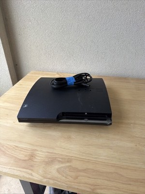 Sony PlayStation 3 Slim 120GB CECH-2101A Console PS3 Tested & Works