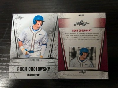 2025 Leaf SILVER ROOKIE ROCH CHOLOWSKY RS-11 UCLA