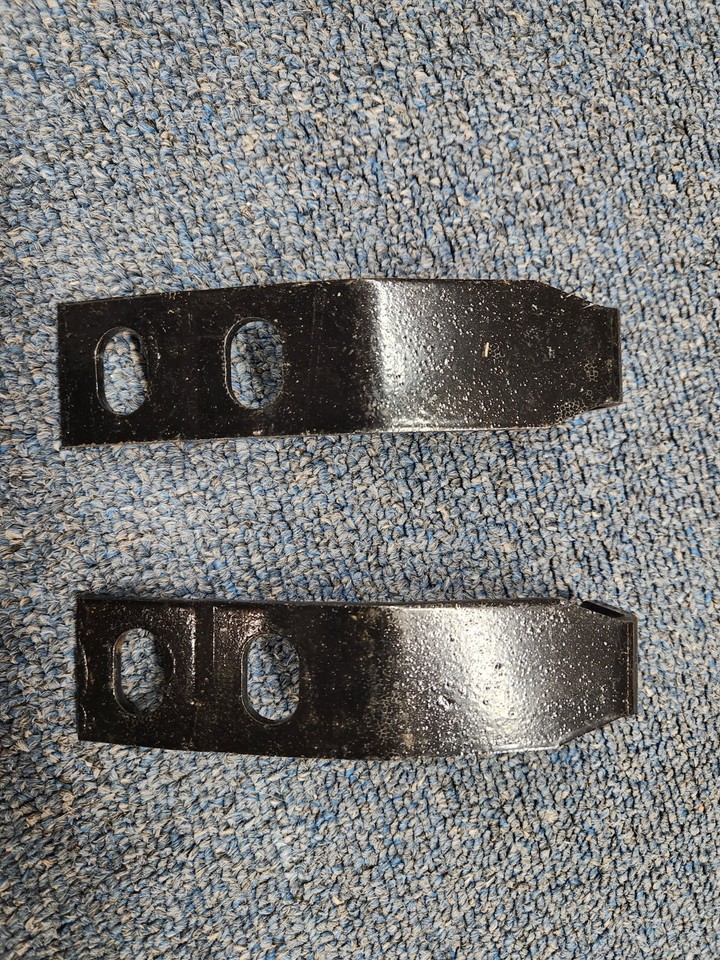 Pair of 1970-71 'Cuda Barracuda bumper guard frame brackets | eBay