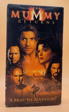 The Mummy Returns VHS 2001 Brendan Fraser **B...