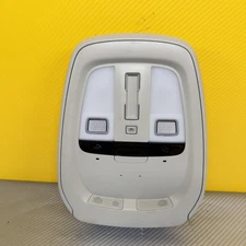 2019-2025 VOLVO XC90 OVERHEAD RIGHT PASSENGER GRAY DOME LIGHT CONTROL CONSOLE