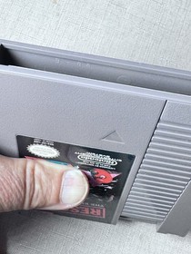 Nintendo NES Rescue: The Embassy Mission Game Cartridge With Manual & Cover