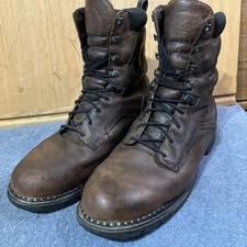 Red Wing Shoes 414 Men's 13 EE Waterproof 8" Soft Toe Boots Supersole EH USA