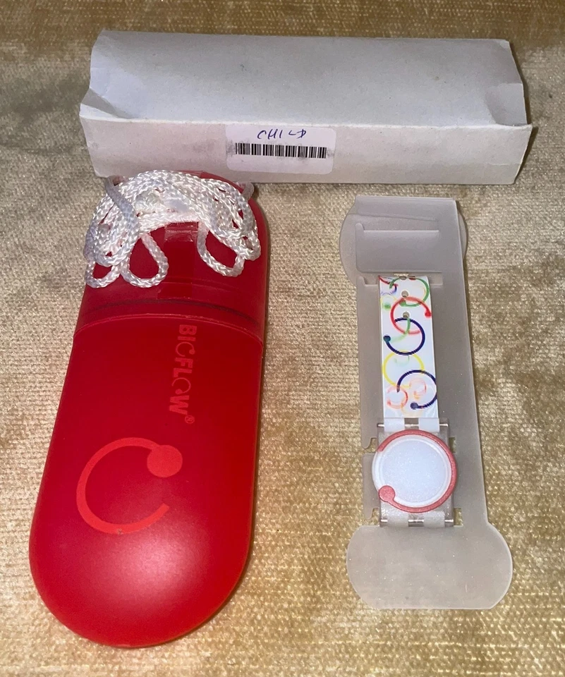 PULSERA DE SALUD MAGNÉTICA PARA NIÑOS BIOFLOW + ESTUCHE DE ALMACENAMIENTO - NUEVO STOCK ANTIGUO DIFÍCIL DE ENCONTRAR Foto 2 de 3