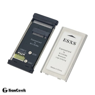PCIE ExpressCard to M.2 NVMe SSD Adapter Card 2230 X201 X230 T40 Card USB2.0