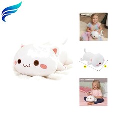 Cute Kitten Plush Toy Stuffed Animal Pet Kitty Soft Anime Cat Plush Pillow fo...