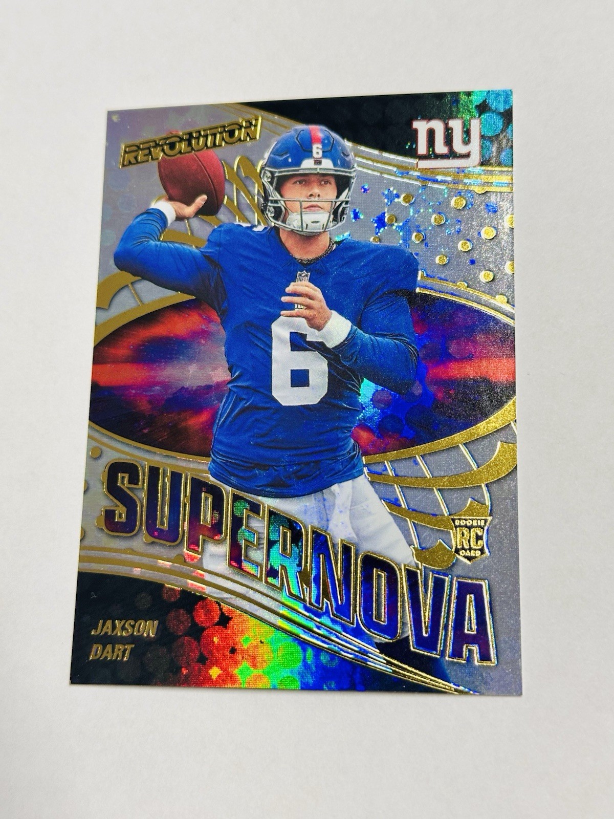 2025 Panini Revolution - Supernova Jaxson Dart #8 (RC)
