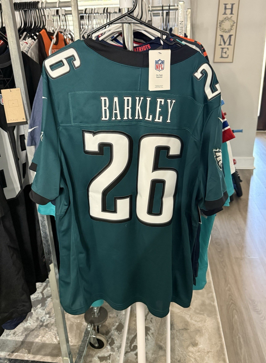 Men's 2XL Saquon Barkley Philadelphia Eagles Nike Vapor F.U.S.E.