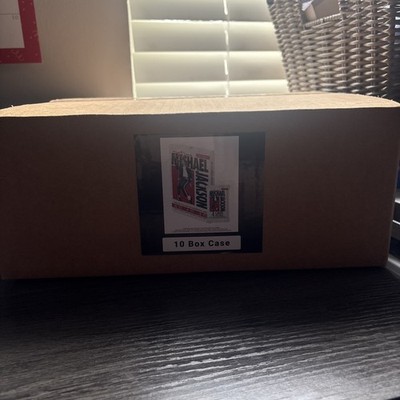 2025 Keepsake Michael Jackson ''Bad'' World Tour 10 Box Case (Factory Sealed)