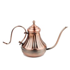 Copper Pour Oven Coffee Kettle Gooseneck and Narrow Spout Electric Drip Stove...