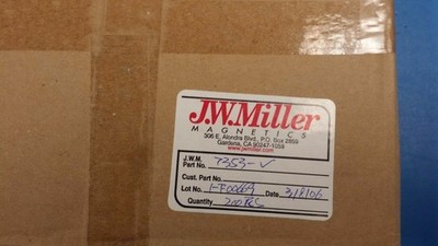 (5PC) 7353-V JW MILLER Common Mode Chokes Dual 5mH 1kHz 500mA 1Ohm DCR Thru-Hole