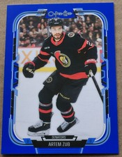 2025-26 O-Pee-Chee Blue Artem Zub #159 Ottawa Senators