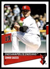 2024 Connor Sadzeck MiLB Minor League Rookie Indianapolis Indians Pirates