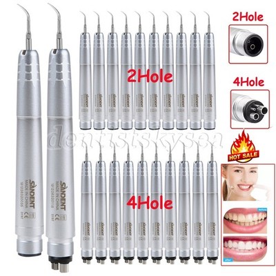 1-10 USA Dental Ultrasonic Air Perio Scaler Handpiece Scaling 2/4-Holes