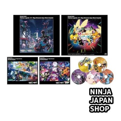 Nintendo Switch Pokémon LEGENDS Z-A M Dimensional Rush Super Music Complete USED