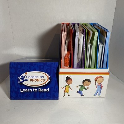 Hooked On Phonics Learn to Read Pre-K through 2nd Grade Level 1-8 COMPLETE SET
