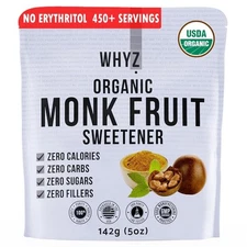 Monk Fruit Extract Powder 5 oz Organic Sweetener Keto & Paleo Friendly