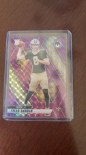 2025 Panini Mosaic Center Stage Mosaic Tyler Shough #2 Purple Prizm /49 (RC)