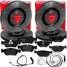 brembo GESCHLITZTE SPORT-BREMSSCHEIBEN + BEL�GE VORNE+HINTEN passend f�r BMW E46