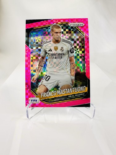 2025-26 Panini Prizm FIFA FRANCO MASTANTUONO Pink Power Prizm 25/75 #194 RM