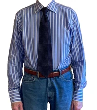 Men’s Turnbull & Asser English Dress Shirt. Size 15&1/2 x 35