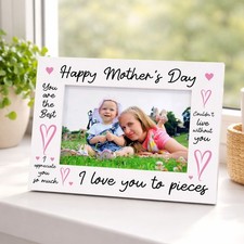 Happy Mother's Day Picture Frame 7x5 Mothers Day Present from Daughter Son