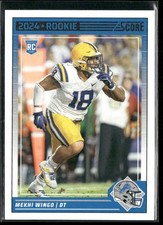 2024 Score Mekhi Wingo RC #372 Detroit Lions