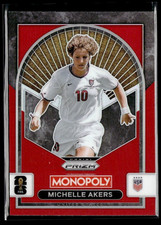 2026 Panini Monopoly Prizm Fifa World Cup 26 Red #90 Michelle Akers