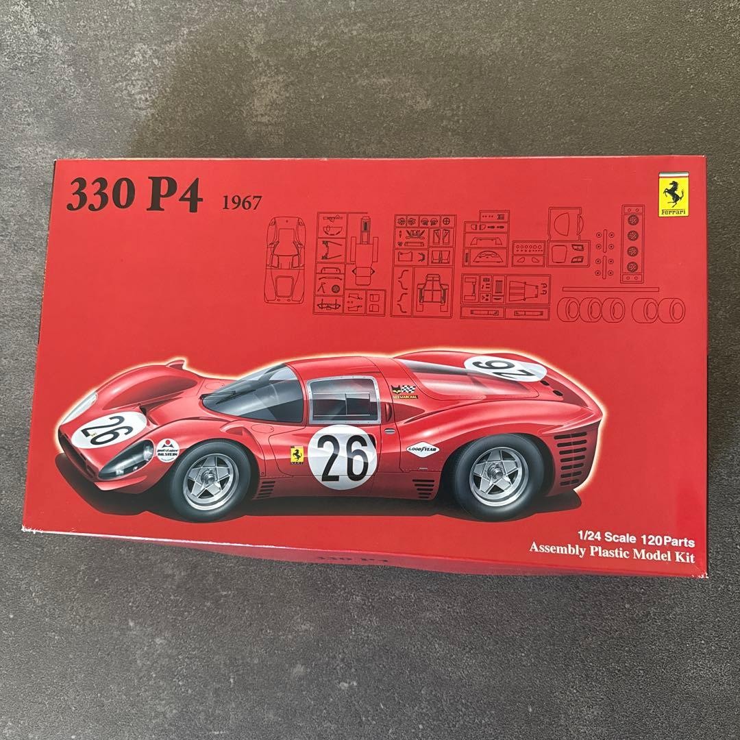 FUJIMI 1/24 Ferrari 330 P4 1967 Daytona 24 Hours 3rd #26 Plastic