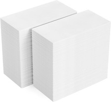 200 Disposable Bathroom Napkins Linen-Feel Paper Guest Towels Soft Absorbent