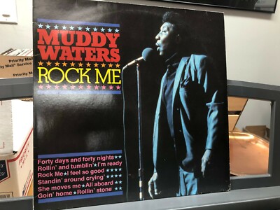 Muddy Waters-Rock Me 12'' LP CLEO CL 0015983 Chicago Blues German Press Near Mint
