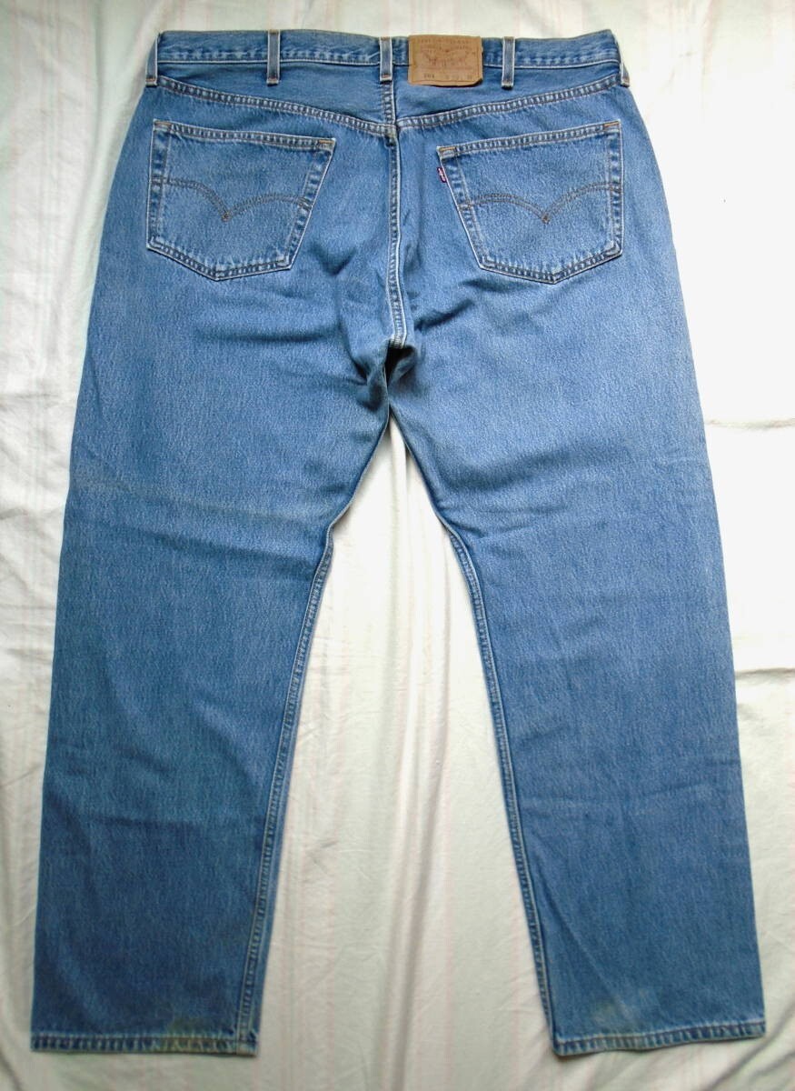 T*o様 【新品未使用/2001年1月製造】 Levi's 501 W30 US Vintage 00s 2001 Levi's 501 Blue Denim Jeans Made in USA Button