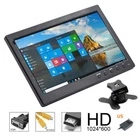 10.1" LCD Home Security Monitor TV & Computer Display Screen 2CH w/ Speaker VGA