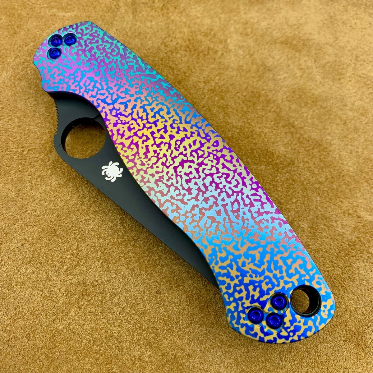 コマンダーパーティー　プロモfoil×2 Spyderco-) • Paramilitary 2 C81GPBK2 Custom 5-Color Star