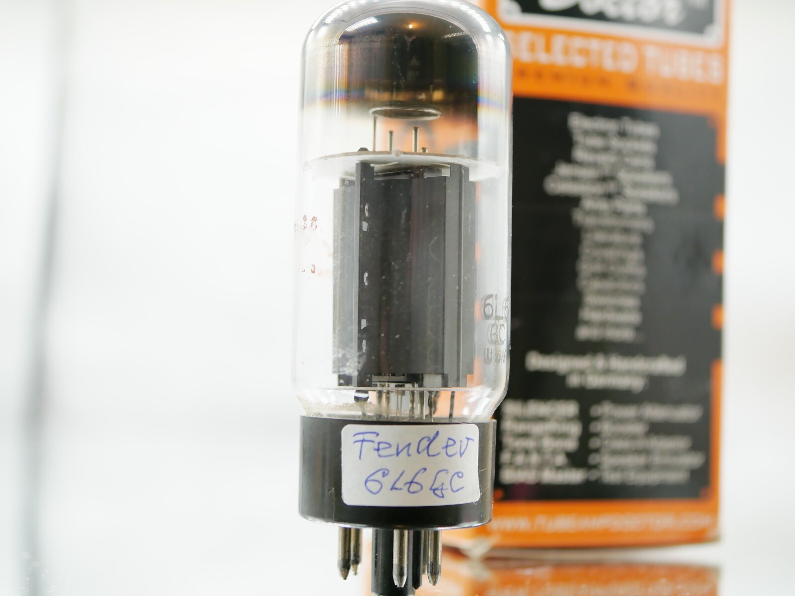 1x 6L6GC Fender spezial 6L6 KT66 MC30 MC240 Tube Röhre Rare NOS