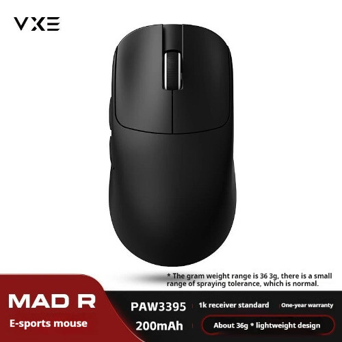 Gaming E-Sport Maus Paw3395/3950 Dual-Mode porenfrei leicht ergonomisch - Bild 10 von 18