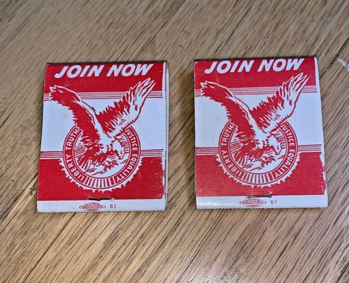 25 Old FRATERNAL ORDER OF EAGLES Matchbook Covers - Picture 5 of 11