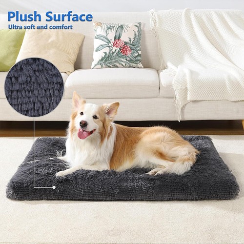 Pet Bed Dog Calming Washable Soft Warm Plush Mattress Cushion Extra Large uk - Picture 12 of 19