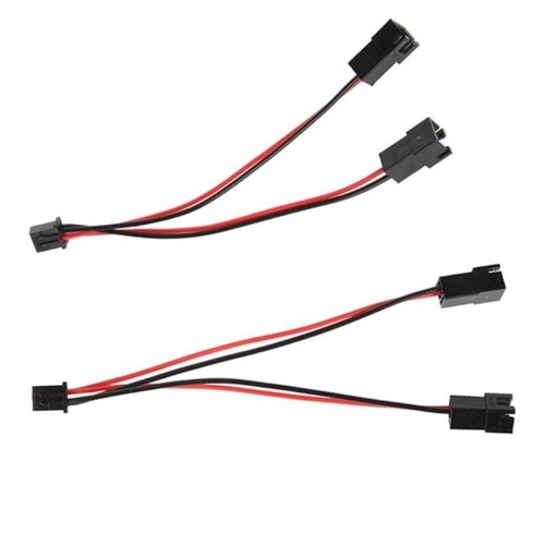 2Pcs JST XH 2.54mm 2 Pin Connectors Cable for Mini Remote Control Devices - Picture 2 of 8