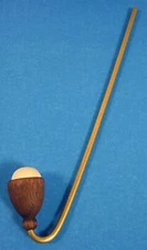 Long Brown Pipe - Replacement Part for German Smoker - 3/4 Inch -