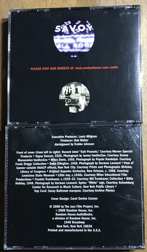JAZZ A History of America's Music Audiobook Read by LeVar Burton * 8 CD Set - Foto 2 di 2