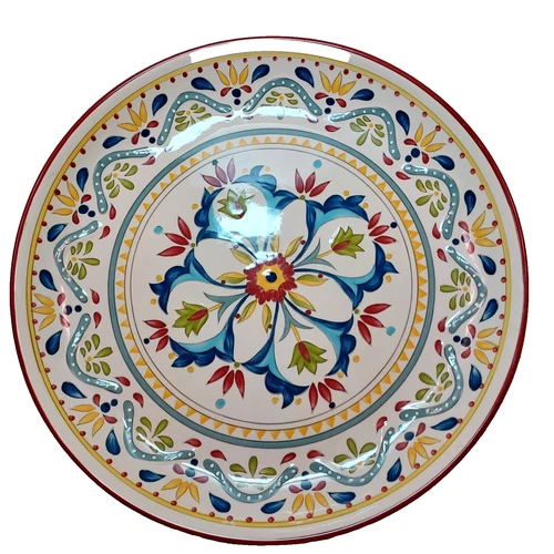 Bobby Flay Sevilla 16" Chop Plate/Platter Dishwasher and Microwave Safe