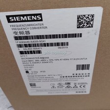 1PCS New Siemens 6SE6440-2UD25-5CA1 Inverter 380V/5.5KW MM440 Fast Ship