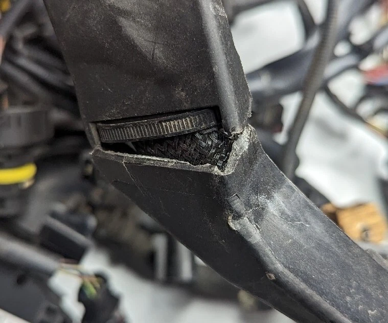 AUDI A8 A8L S8 2015-2018 4,0 L TFSI motor cableado arnés fabricante de equipos originales 4H1971713Dp Foto 4 de 4