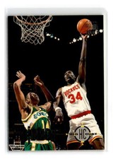 1993- Stadium Club High Court-#64-Hakeem Olajuwon-Houston Rockets