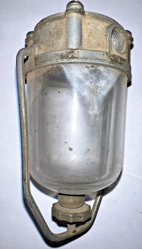 Filtro de combustible antipulsación AC AirTex con recipiente de vidrio 2554289 Foto 2 de 4